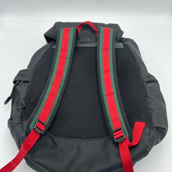 Gucci Techno Backpack Web Drawstring - Picture 2 of 4
